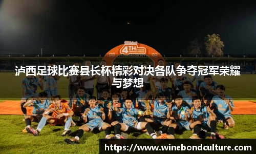 泸西足球比赛县长杯精彩对决各队争夺冠军荣耀与梦想