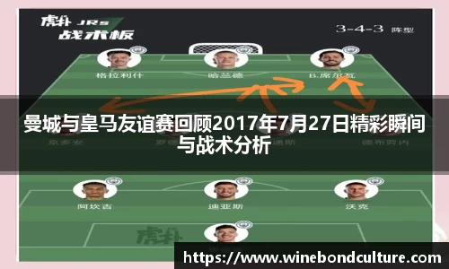 曼城与皇马友谊赛回顾2017年7月27日精彩瞬间与战术分析